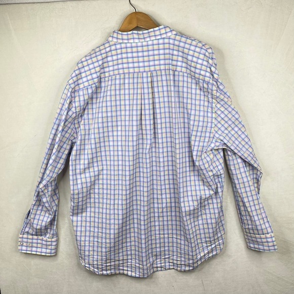 McILHenny Dry Goods Pastel Pink Blue Long Sleeve Button Down Shirt Size XXL - Picture 5 of 5